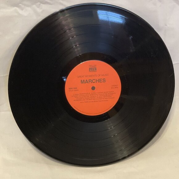 Great Moments Of Music Marches (Vinyl, 1980) Time Life STLS-7002 NM LP Record - Picture 6 of 9